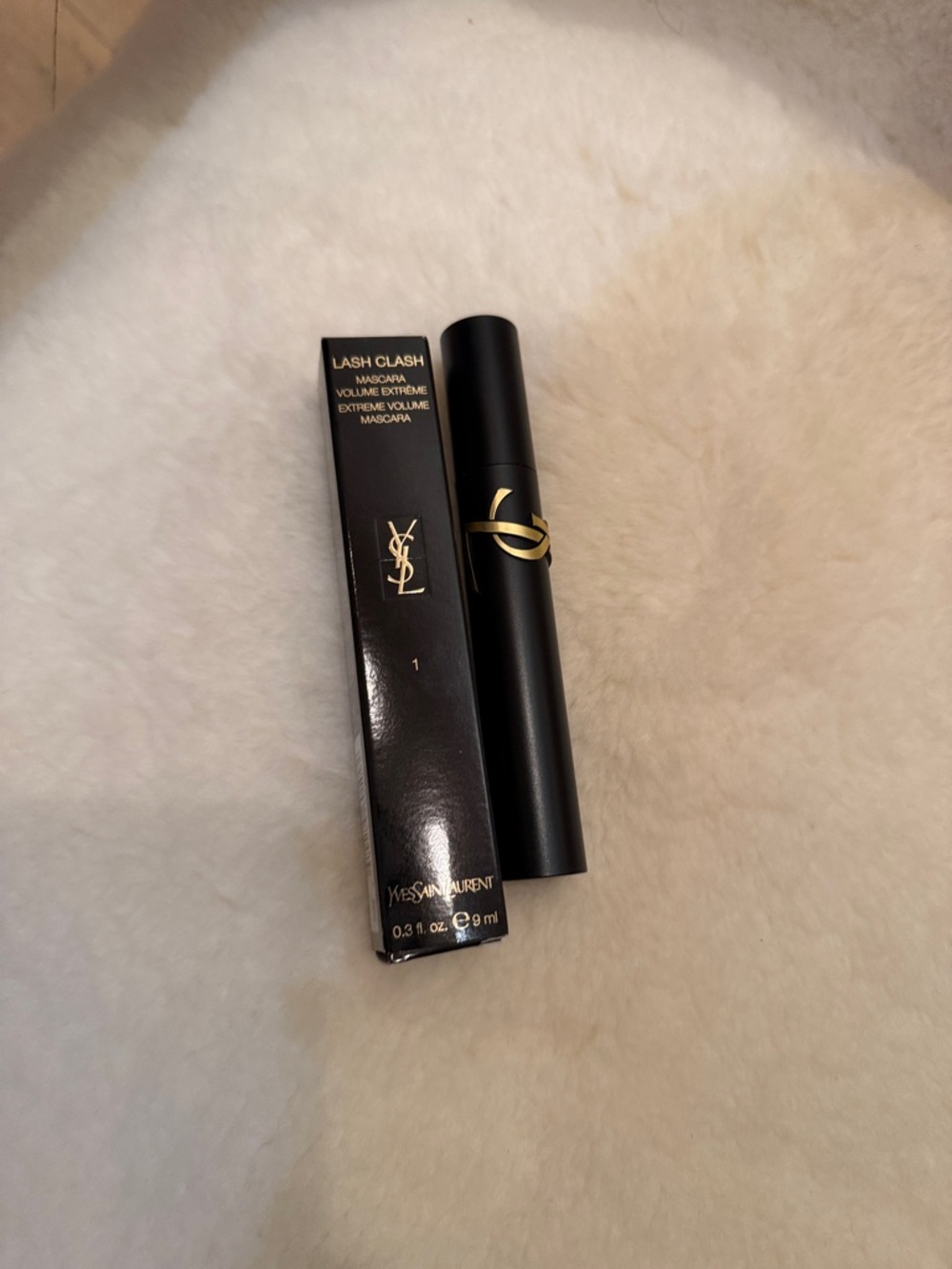 YSL lash clash mascara volume extreme black noir brand new in box